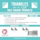 Triangles On A Roll 112in Half Square 50ft Template 15