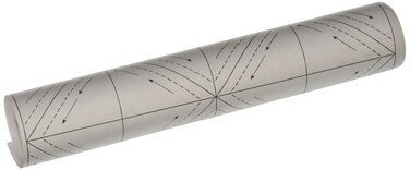 Triangles On A Roll 112in Half Square 50ft Template 15