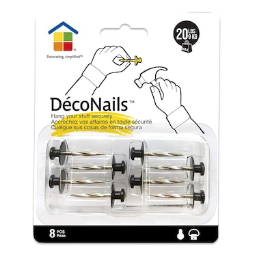 Under the Roof Decorating Deco Nail Small Head Sampler PackBlack