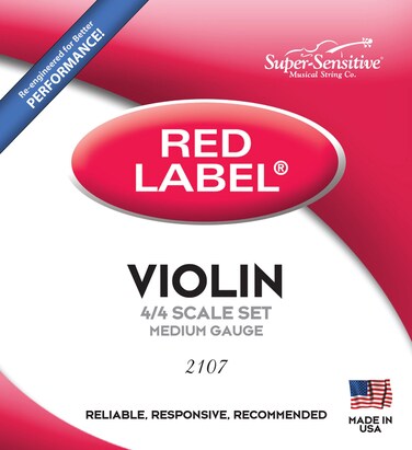 Super Sensitive Super Sensitive Steelcore 44 Violin Strings Set