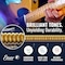 Elixir Strings Electric Guitar Strings Nickel Plated Steel with NANOWEB Coating LongestLasting Bright Tone with Comfortable Feel 6 String Set LightHeavy 1052