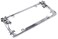Cruiser Accessories 19003 Palm Tree License Plate Frame Chrome