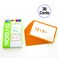 BAZIC Division Flash Cards Numbers Elementary Math Flashcards Game at School Problem Solving for Ages 8 3rd Grade 4th Grade 36Pack 1Pack