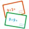 BAZIC Division Flash Cards Numbers Elementary Math Flashcards Game at School Problem Solving for Ages 8 3rd Grade 4th Grade 36Pack 1Pack
