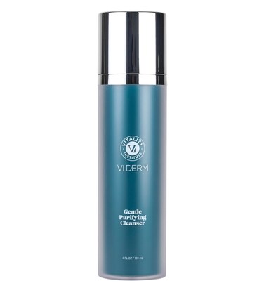 VI Derm Hydrating Gentle Purifying Cleanser For Daily Use with Aloe Vera Antioxidants and Willow Bark Extract 4 Fl Oz  120 mL