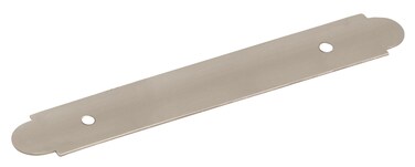Amerock  Cabinet Backplate  Satin Nickel  3 inch 76 mm Center to Center  Backplates  Cabinet Pull Backplate  Drawer Handle  Cabinet Hardware 558 in 1 Pack