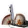 JIC Gem Natural Decorative Agate Book Ends Geode Bookends Stone Bookends for Shelves Book Ends to Hold Books Heavy Duty with Rubber Bumpers for Dcor Small Size1 Pair 23 LBS