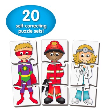 The Learning Journey Match It  Who Am I  20 Piece SelfCorrecting Matching Puzzle Set  Diversity Toys for Toddlers Ages 3 and Up  Award Winning Toys