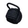 Nautical Rope Knot Decorative Cotton Door Stop Black