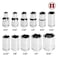 Powerbuilt 640497 14 Dr SAE 6Pt Socket Set 11 Piece Silver