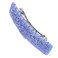 GlassOfVenice Murano Glass Millefiori Hair Clip  Tender Blue
