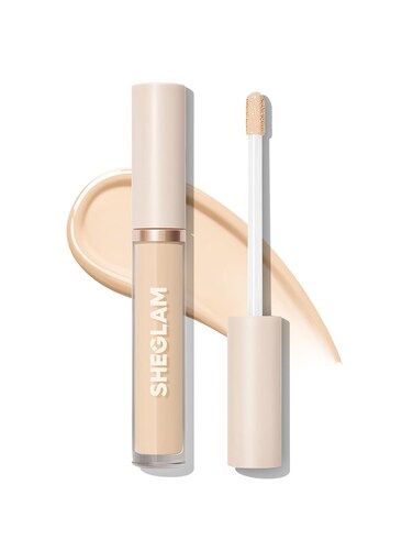 SHEGLAM 12HR Full Coverage Concealer Matte Finish Concealer Stick for Under Eye and Dark Circles  Linen