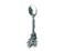 Vagabond House Pewter Acorn  Oak Leaf JamSauce Spoon 55 inch Long