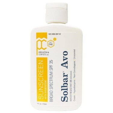 SolBar AVO Sunscreen Lotion SPF 35 Unscented4 fl oz