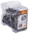 Halex  1 Inch Non Metallic Clamp Connector  05110B  25 Per Pack  Silver