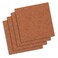 Quartet 12 in W x 12 in L Cork Brown Cork Wall Tile 4 each