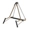 KM Knig  Meyer 1758001495 Heli 2 Acoustic Guitar Stand  Folding AFrame for Acoustic Guitars  Adjustable  Collapsible  Sturdy  Durable  Pros Choice  German Made Cork Infused Rubber
