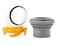 Camco Revolution RV Sewer Hose Bayonet Elbow  Features a BuiltIn Gasket for an OdorTight Connection a 360Degree Swivel for Easy Install and Includes a 4in1 Adapter 39471
