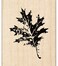 Inkadinkado Wood Mounted Rubber Stamp G Oak Leaf