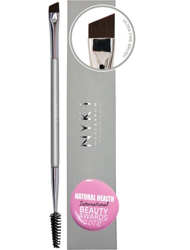 ULTIMATE PRECISION Angled Eyebrow Brush And Spoolie Eyelash Brush  Eye Brow Brush With Spoolie Eyeliner Brush Combo Precision Applicator Eyebrow Brush And Comb Shaper Plus Eyebrow Spoolie Brush