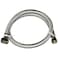 Plumb Pak PP23808 Ez Faucet Supply Tube 38 X 12 In Compression X Fip 30 In L Stainless Steel 30 Inches