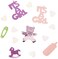 Beistle Its A Girl Confetti