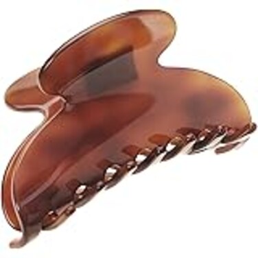 France Luxe Couture Jaw Hair Clip  Tortoise  French Medium Hair Clips  Claw Clip for Thick Hair  Cellulose Acetate Claw Clips