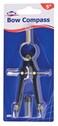 ALVIN Bow Compass and Divider Pivot Point Model 494 Ideal Compass for Geometry Drafting and Engineering Drawing and Architecture Tool Metal  5 Inches