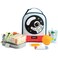 PackIt Freezable Playtime Lunch Box Spaceman Built with EcoFreeze Technology Collapsible Reusable Zip Closure With Buckle Handle Perfect for Keeping Lunches Fresh Large