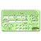 Rapidesign Office Plan Template 18 Inch Scale 1 Each R610