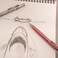 Pentel Automatic Sharp Mechanical Pencils 07 mm Blue Pack Of 2