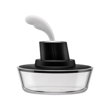 Alessi B Ship Shape Butter Dish Black