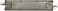 Bachmann Trains  SnapFit EZ TRACK 9 STRAIGHT TRACK  BULK 50 pcs  NICKEL SILVER Rail With Gray Roadbed  HO Scale