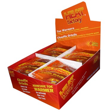 Heat Factory Adhesive Toe and Foot Warmers 8 Pairs