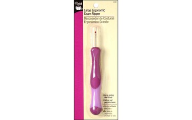 Dritz Large Ergonomic Soft Grip 1 Count Purple Seam Ripper
