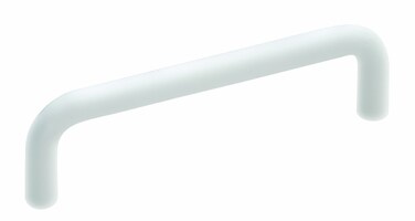 Hickory Hardware 1 Pack Solid Core Kitchen Cabinet Pulls Luxury Cabinet Handles Hardware for Doors  Dresser Drawers 312 Inch Hole Center White Wire Pulls Collection
