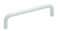 Hickory Hardware 1 Pack Solid Core Kitchen Cabinet Pulls Luxury Cabinet Handles Hardware for Doors  Dresser Drawers 312 Inch Hole Center White Wire Pulls Collection