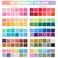 INSCRAFT 22000 Pcs Clay Beads for Bracelet Making Kit 120 Colors Flat Round Polymer Clay Beads Friendship Bracelet Kit Heishi Beads for DIY Jewelry Making Crafts Gift for Girls Teen Ages 612