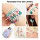 INSCRAFT 22000 Pcs Clay Beads for Bracelet Making Kit 120 Colors Flat Round Polymer Clay Beads Friendship Bracelet Kit Heishi Beads for DIY Jewelry Making Crafts Gift for Girls Teen Ages 612