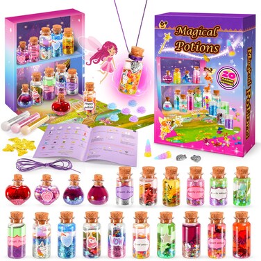 WethCorp Craft Kits for Girls Magical Potion Kits for KidsFun Toys for Ages 813 Girls Art ToysDIY Creative Halloween Decorations Birthday Christmas Gifts for 6 7 8 9 1012 Year Old Girls