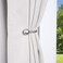 Kenney Ball End Window Curtain Holdback Pair Antique Pewter