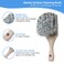 Nanoskin Professional 85Inch Gentle Surface Cleaning Brush with Durable Salt  Pepper Polystyrene Bristles Compact Short Handle Resistant to AcidsDetergents Perfect for Car Detailing  Home Use