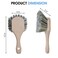 Nanoskin Professional 85Inch Gentle Surface Cleaning Brush with Durable Salt  Pepper Polystyrene Bristles Compact Short Handle Resistant to AcidsDetergents Perfect for Car Detailing  Home Use