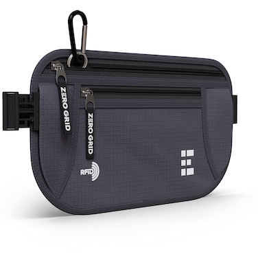 Money Belt for Travel  RFID Slim Passport Holder  Passport Belt  Travel Pouch for Cash Credit Cards and Documents Water Resistant Travel Money Belt for Under Clothes