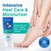 Dermal Therapy  Heel Care Cream Foot Cream for Dry Cracked Heels Intense Foot Moisturizer with Urea and AHA Foot Lotion and Feet Exfoliator with NonGreasy Formula 3 oz