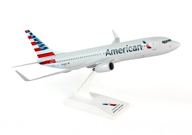 Daron Skymarks American 737800 New Livery Model Kit 1130 Scale  White unisex
