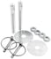 Allstar Performance ALL18500 12 Aluminum Hood Pin Kit Silver