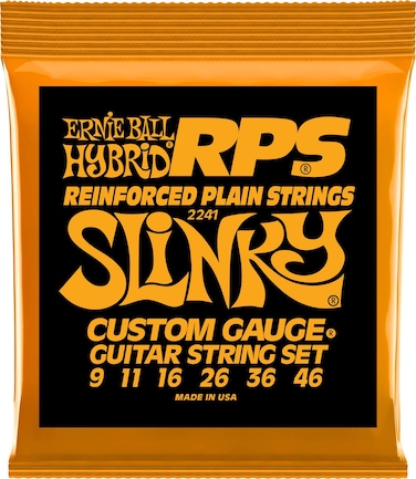 Ernie Ball Hybrid Slinky RPS Nickel Wound Electric Guitar Strings  946 Gauge