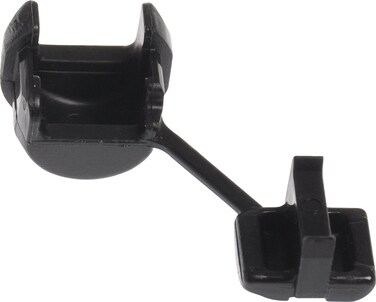 The Hillman Group 58231 0500 Diameter Flat Strain Relief Bushing 10Pack  23 x 26 x 15 inches Black