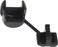 The Hillman Group 58231 0500 Diameter Flat Strain Relief Bushing 10Pack  23 x 26 x 15 inches Black